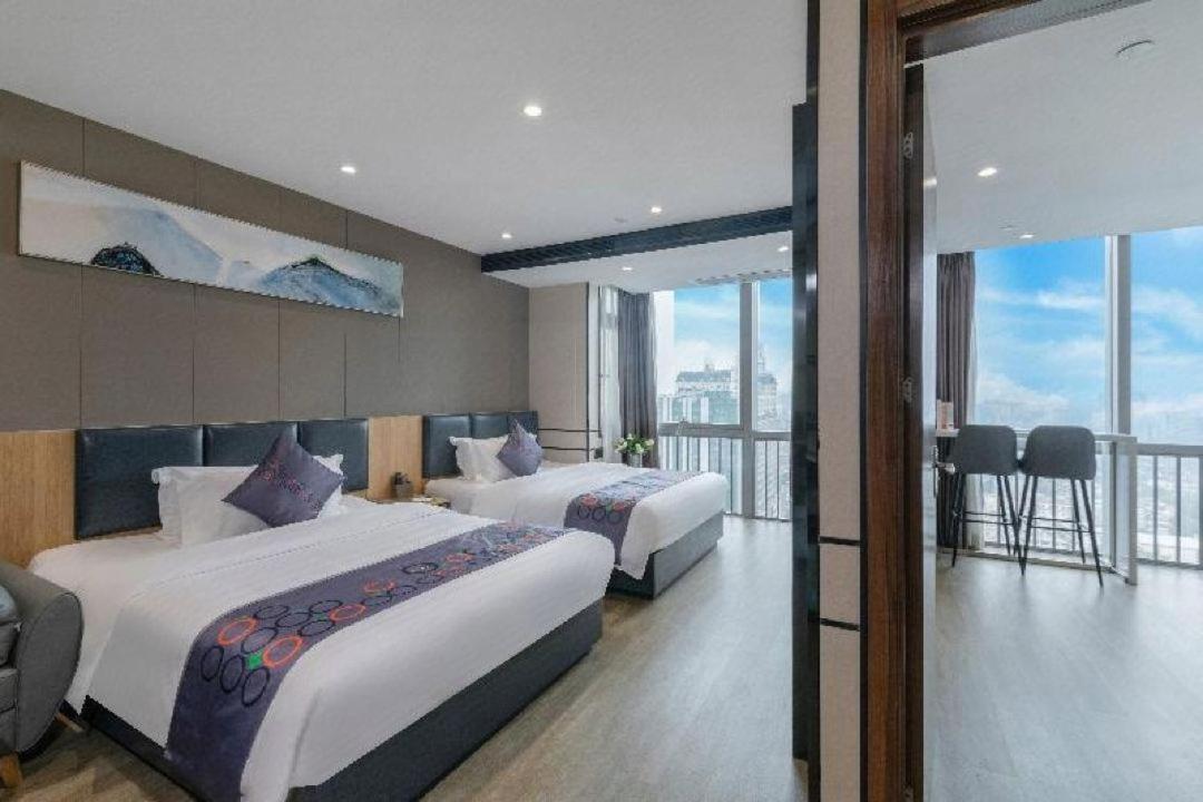 Yimi Mix International Apartment Гуанчжоу Экстерьер фото