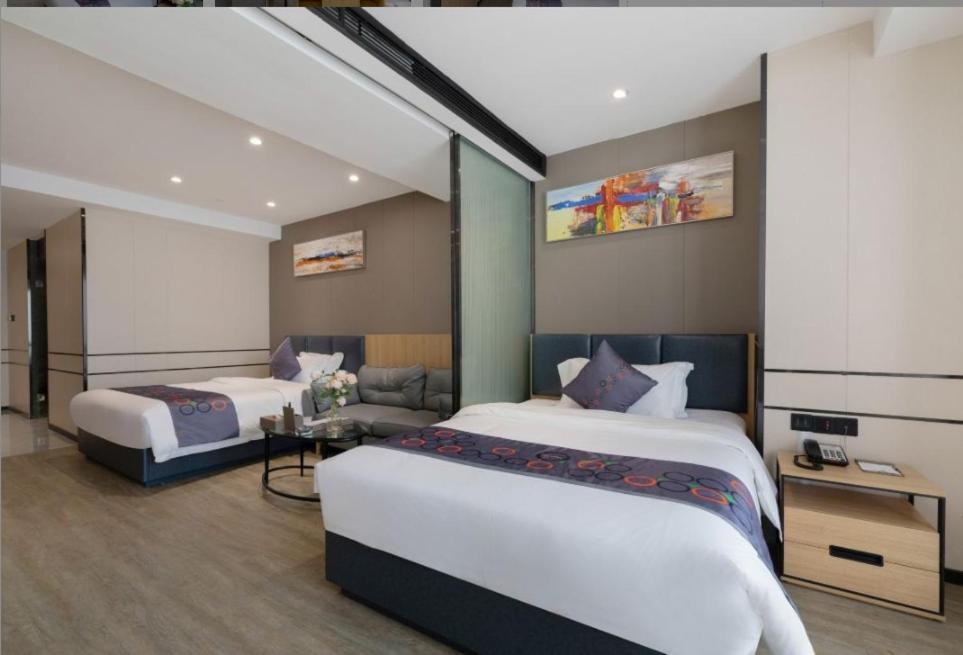 Yimi Mix International Apartment Гуанчжоу Экстерьер фото