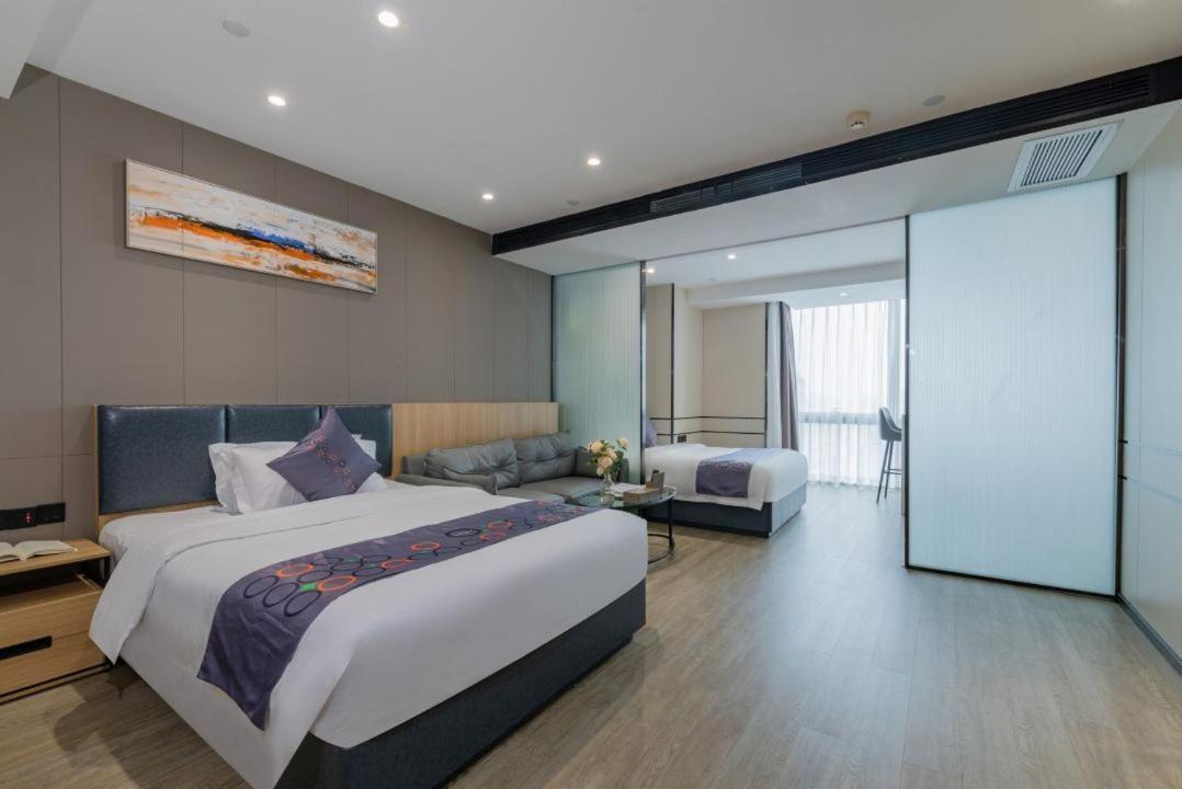 Yimi Mix International Apartment Гуанчжоу Экстерьер фото